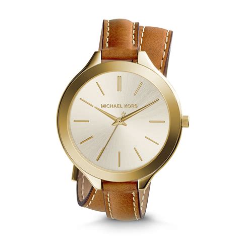 michael kors slim double wrap watch|replacement Michael Kors Watch strap.